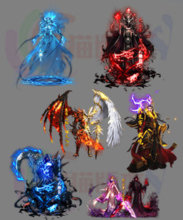 260318-B25传奇光柱高清素材