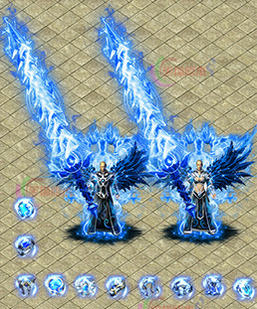 260313-A05传奇单职业剑甲素材