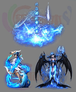 260318-B4传奇光柱高清素材