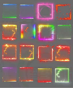 260111-A003首饰装备特效框素材