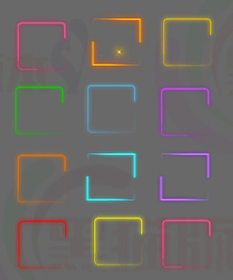 260112-A019首饰装备特效框素材