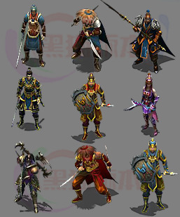 251203-B07怪物 传奇怪物高清素材