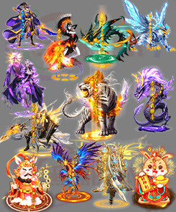 260319-A26传奇光柱高清素材