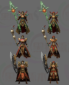 编号：04-30-BB01男女剑甲