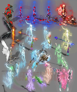 251125-A19传奇怪物 传奇怪物特效高清素材