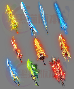 251225-B15动态内观武器 传奇武器高清素材