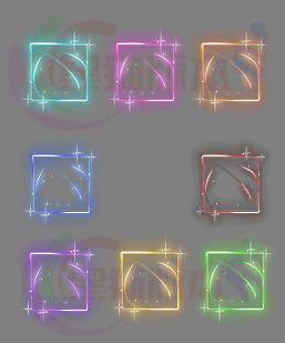 260110-A043首饰装备特效框素材