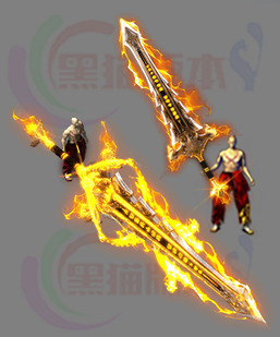 251129-A23武器素材 传奇超大武器高清素材