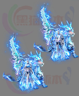 251119-B30麒麟战神 传奇时装特效高清素材