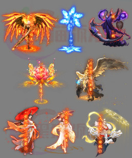 260319-B8传奇光柱高清素材