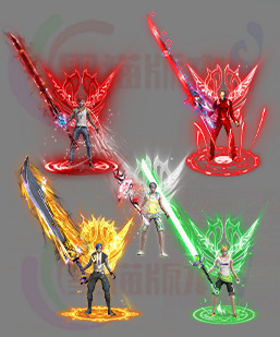 传奇剑甲素材 传奇复古高清素材 250223-A32剑甲分体