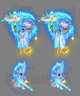 251119-B35青云仙袍 传奇时装特效高清素材