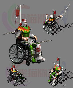 251111-A50轮椅素材 传奇一体特效高清传奇素材