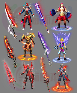 传奇剑甲素材 传奇复古高清素材 250315-B11剑甲