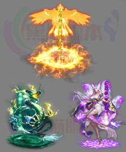 260319-B7传奇光柱高清素材