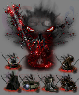 传奇素材 251111-A23-剑甲首饰套装素材