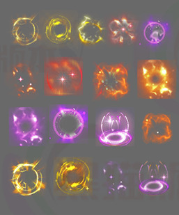 260110-A009首饰装备特效框素材