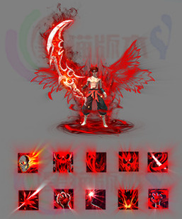 260314-B10传奇剑甲高清素材