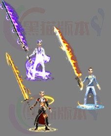 编号：4-8-AA03男剑甲