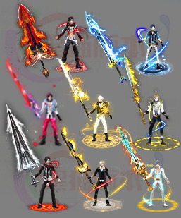 传奇剑甲素材 传奇复古高清素材 250314-B6剑甲