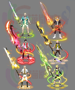 传奇剑甲素材 传奇复古高清素材 250312-B6剑甲