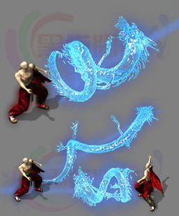 260319-A08水龙吟逐日剑法技能 高清魔法素材