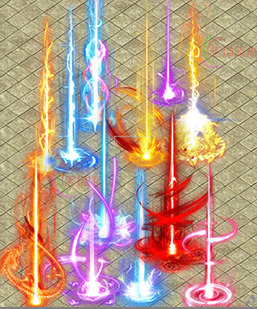 260130-A11传奇光柱素材