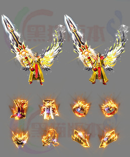 251116-B3天鹏战甲 传奇男女剑甲高清素材