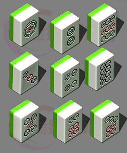 260125-A02麻将怪物 传奇怪物高清素材