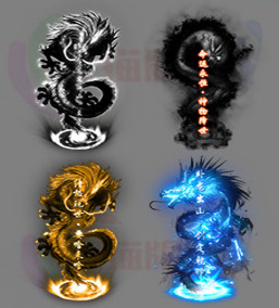 260311-B15传奇高清光柱素材