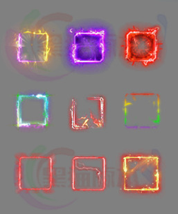 260112-A050首饰装备特效框素材