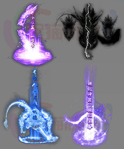 260312-B6传奇高清光柱素材