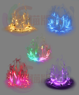 251126-B7光环素材 传奇光环高清素材