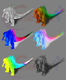 251203-B12哥斯拉怪物 传奇怪物高清素材