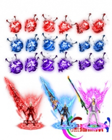 传奇剑甲素材 传奇复古高清素材 250311-A6剑甲分体