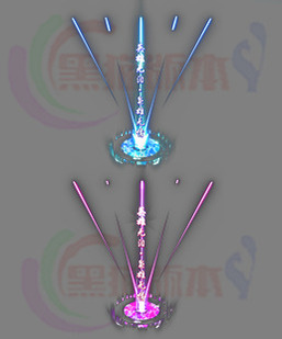 260312-B22传奇高清光柱素材