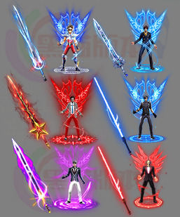 传奇剑甲素材 传奇复古高清素材 250313-B8剑甲