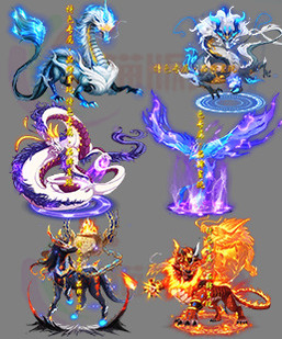 260319-A13传奇光柱高清素材