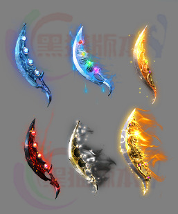 传奇武器素材 传奇武器特效高清素材 250321-A6武器