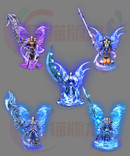 传奇素材剑甲 传奇高清剑甲素材 单职业素材 241027-A6剑甲分体