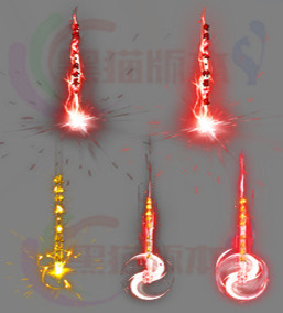 260311-B19传奇高清光柱素材