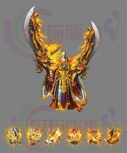 251121-B29双刃天神 传奇剑甲高清素材