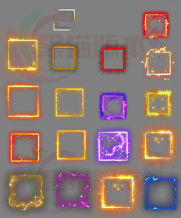 260112-A072首饰装备特效框素材