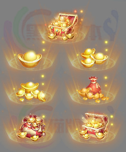 260129-A91传奇元宝特效 宝箱特效 UI界面特效