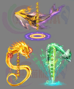 260318-B3传奇光柱高清素材