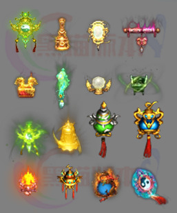 251122-A37四格法宝素材 传奇法宝高清素材