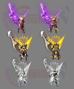 251201-B27嘟嘟魔族剑甲 传奇剑甲高清素材