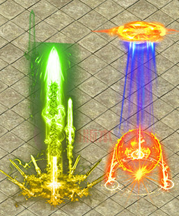 260308-A02传奇高清光柱素材