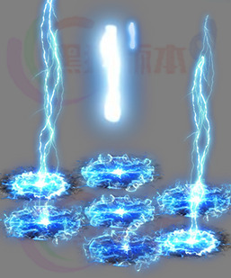 传奇技能素材 高清动态魔法BUFF特效技能 241222-A43技能