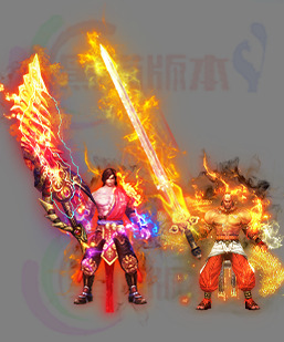 传奇剑甲素材 传奇复古高清素材 250303-A3剑甲分体